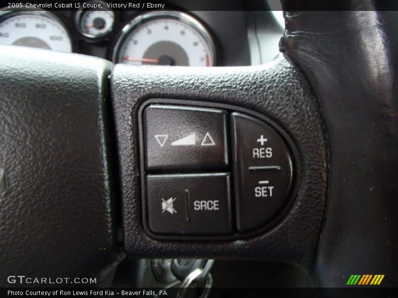 Victory Red / Ebony 2005 Chevrolet Cobalt LS Coupe