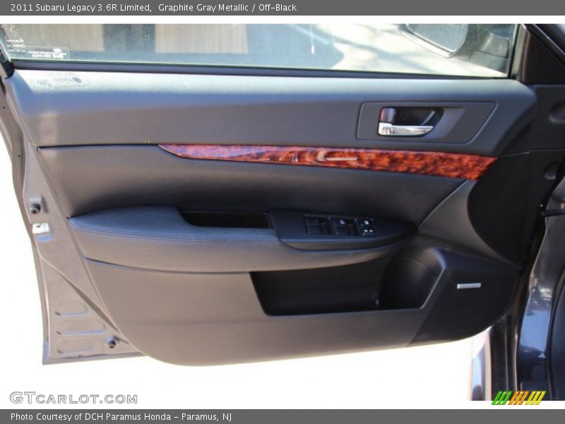 Graphite Gray Metallic / Off-Black 2011 Subaru Legacy 3.6R Limited