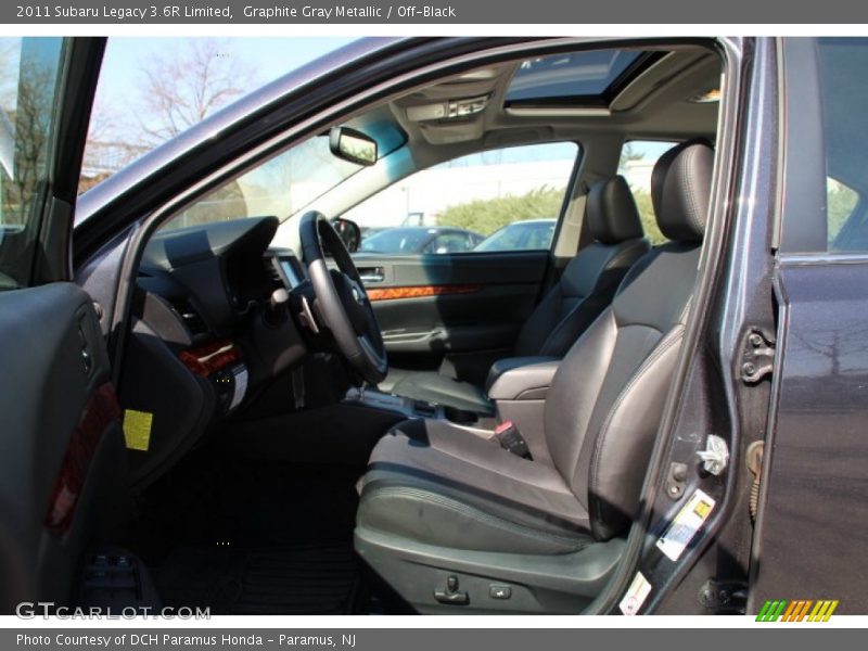 Graphite Gray Metallic / Off-Black 2011 Subaru Legacy 3.6R Limited