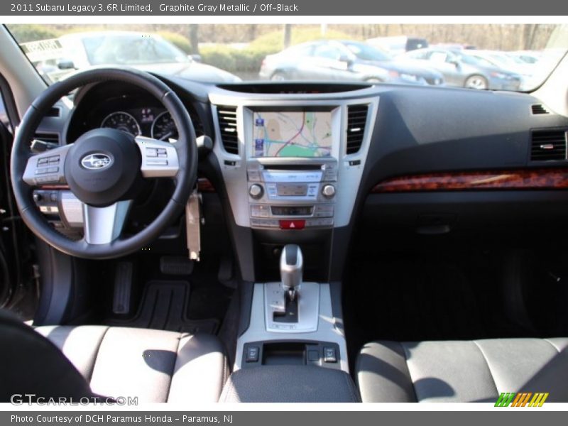 Graphite Gray Metallic / Off-Black 2011 Subaru Legacy 3.6R Limited