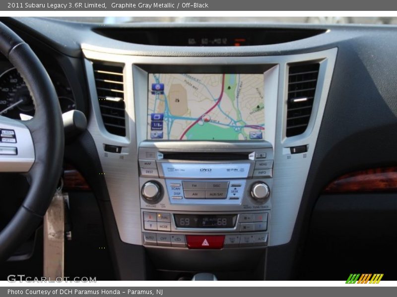 Graphite Gray Metallic / Off-Black 2011 Subaru Legacy 3.6R Limited