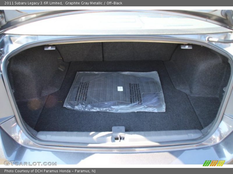 Graphite Gray Metallic / Off-Black 2011 Subaru Legacy 3.6R Limited