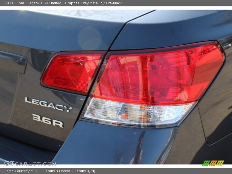 Graphite Gray Metallic / Off-Black 2011 Subaru Legacy 3.6R Limited