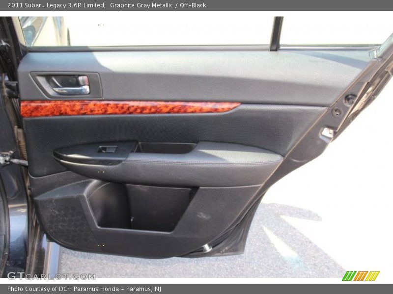 Graphite Gray Metallic / Off-Black 2011 Subaru Legacy 3.6R Limited