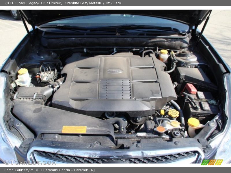 Graphite Gray Metallic / Off-Black 2011 Subaru Legacy 3.6R Limited