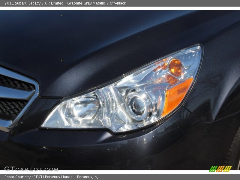 Graphite Gray Metallic / Off-Black 2011 Subaru Legacy 3.6R Limited
