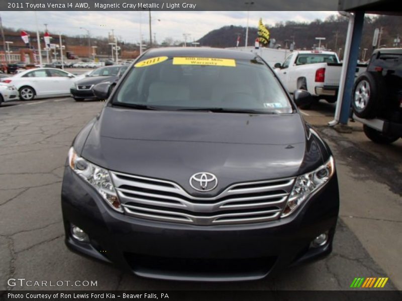 Magnetic Gray Metallic / Light Gray 2011 Toyota Venza I4 AWD