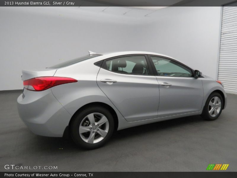 Silver / Gray 2013 Hyundai Elantra GLS