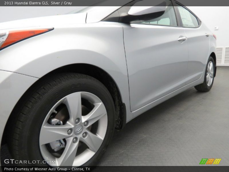 Silver / Gray 2013 Hyundai Elantra GLS