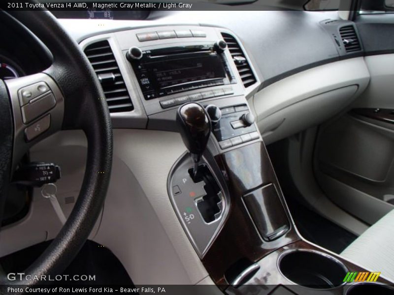 Magnetic Gray Metallic / Light Gray 2011 Toyota Venza I4 AWD