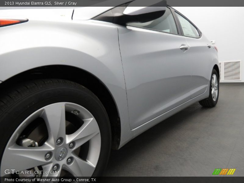 Silver / Gray 2013 Hyundai Elantra GLS