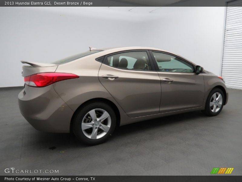 Desert Bronze / Beige 2013 Hyundai Elantra GLS
