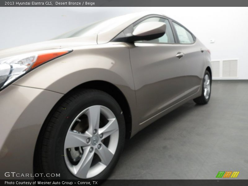 Desert Bronze / Beige 2013 Hyundai Elantra GLS