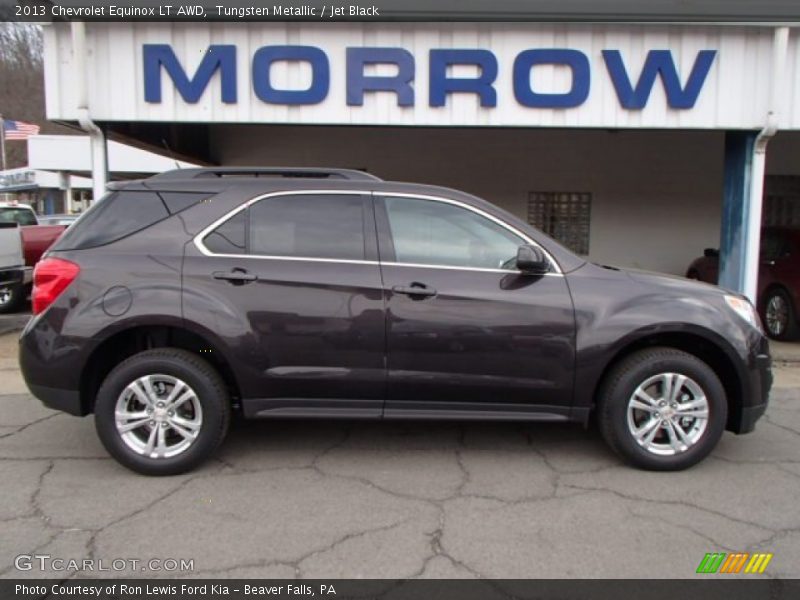 Tungsten Metallic / Jet Black 2013 Chevrolet Equinox LT AWD