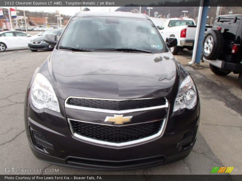 Tungsten Metallic / Jet Black 2013 Chevrolet Equinox LT AWD