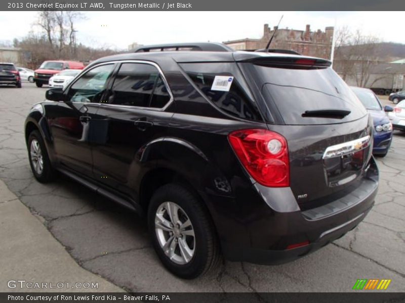 Tungsten Metallic / Jet Black 2013 Chevrolet Equinox LT AWD