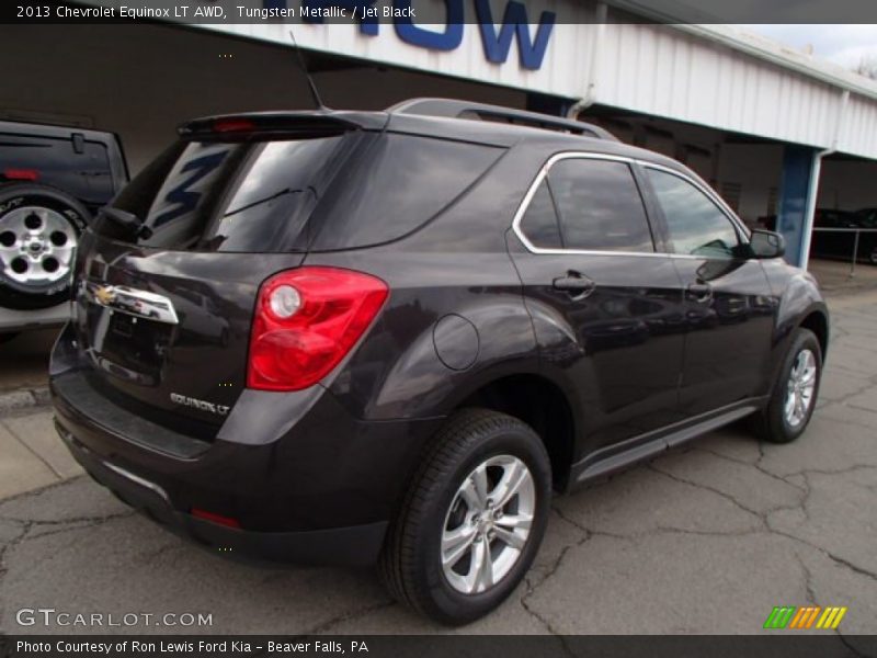 Tungsten Metallic / Jet Black 2013 Chevrolet Equinox LT AWD