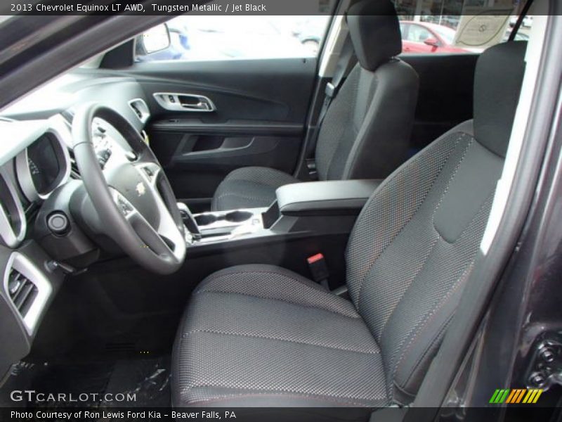 Tungsten Metallic / Jet Black 2013 Chevrolet Equinox LT AWD