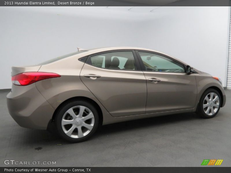Desert Bronze / Beige 2013 Hyundai Elantra Limited