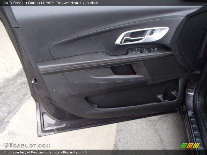 Tungsten Metallic / Jet Black 2013 Chevrolet Equinox LT AWD