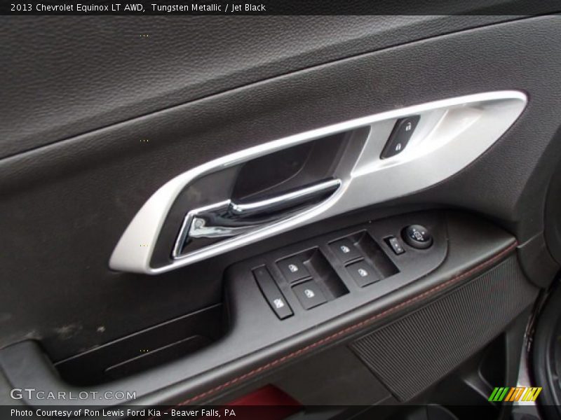 Tungsten Metallic / Jet Black 2013 Chevrolet Equinox LT AWD