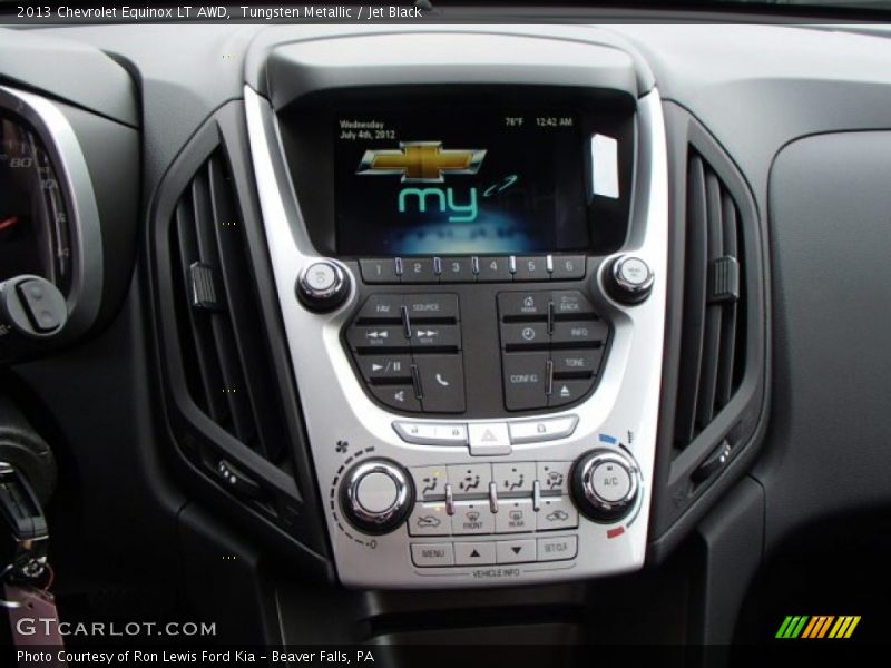 Tungsten Metallic / Jet Black 2013 Chevrolet Equinox LT AWD