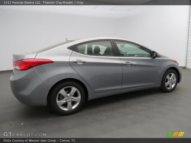 Titanium Gray Metallic / Gray 2013 Hyundai Elantra GLS