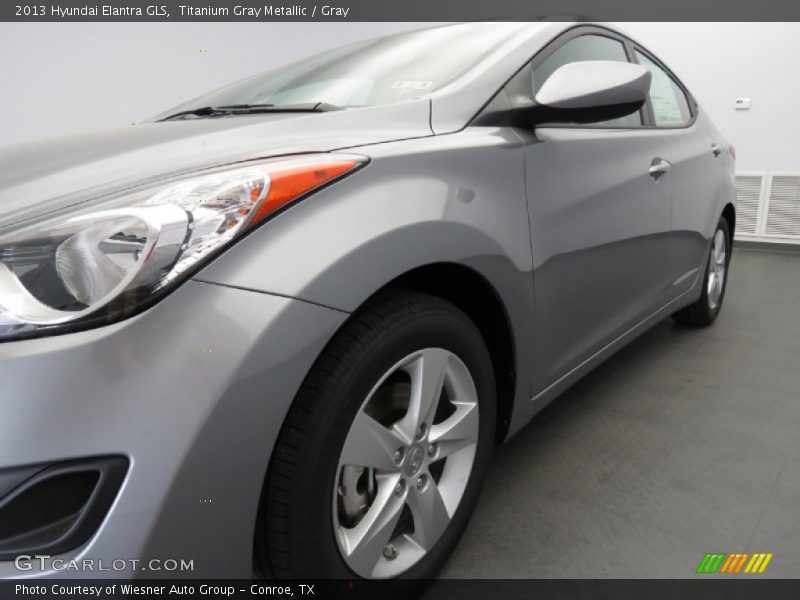 Titanium Gray Metallic / Gray 2013 Hyundai Elantra GLS