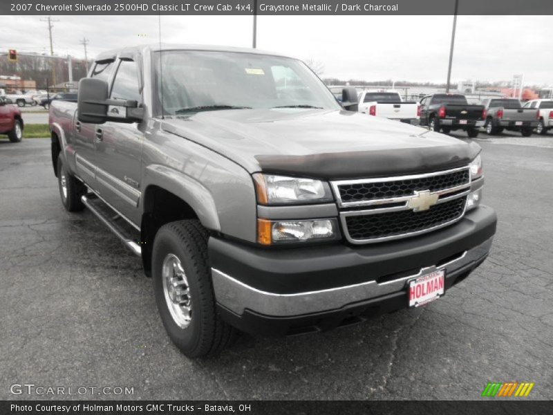 Graystone Metallic / Dark Charcoal 2007 Chevrolet Silverado 2500HD Classic LT Crew Cab 4x4
