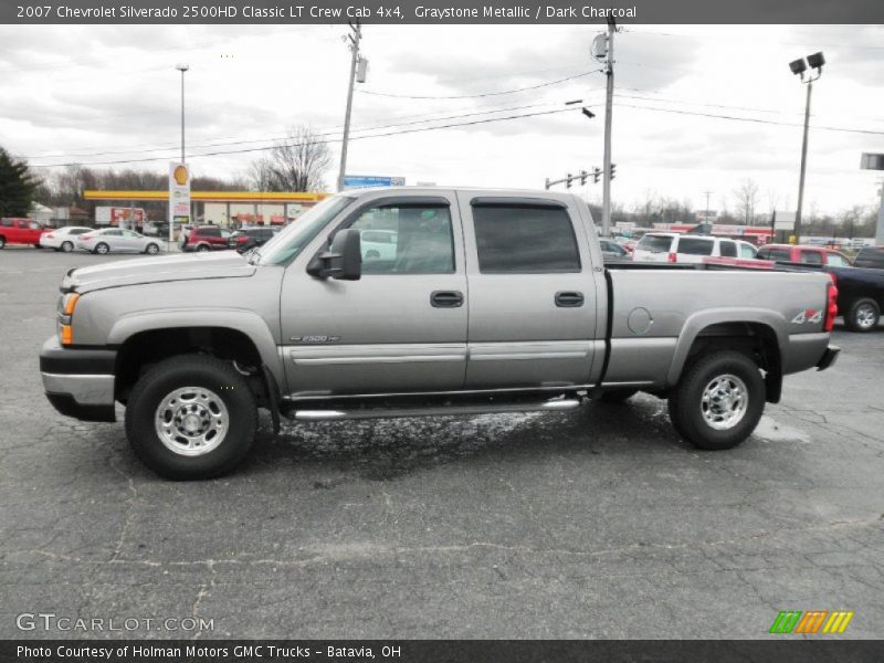 Graystone Metallic / Dark Charcoal 2007 Chevrolet Silverado 2500HD Classic LT Crew Cab 4x4