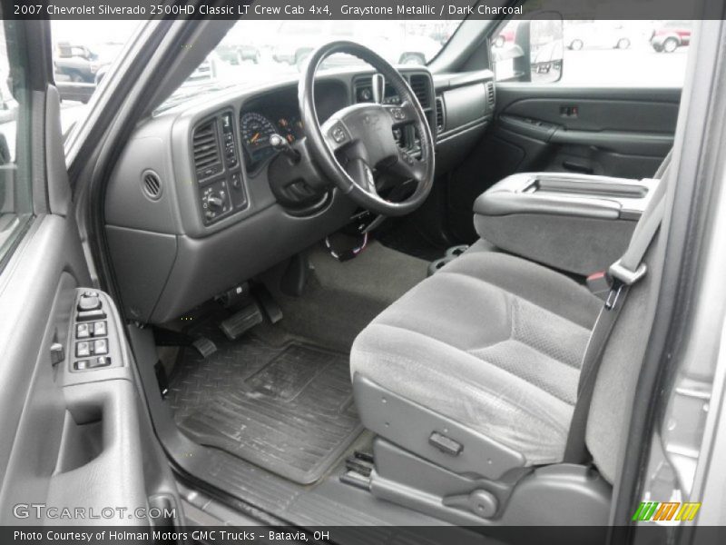 Graystone Metallic / Dark Charcoal 2007 Chevrolet Silverado 2500HD Classic LT Crew Cab 4x4