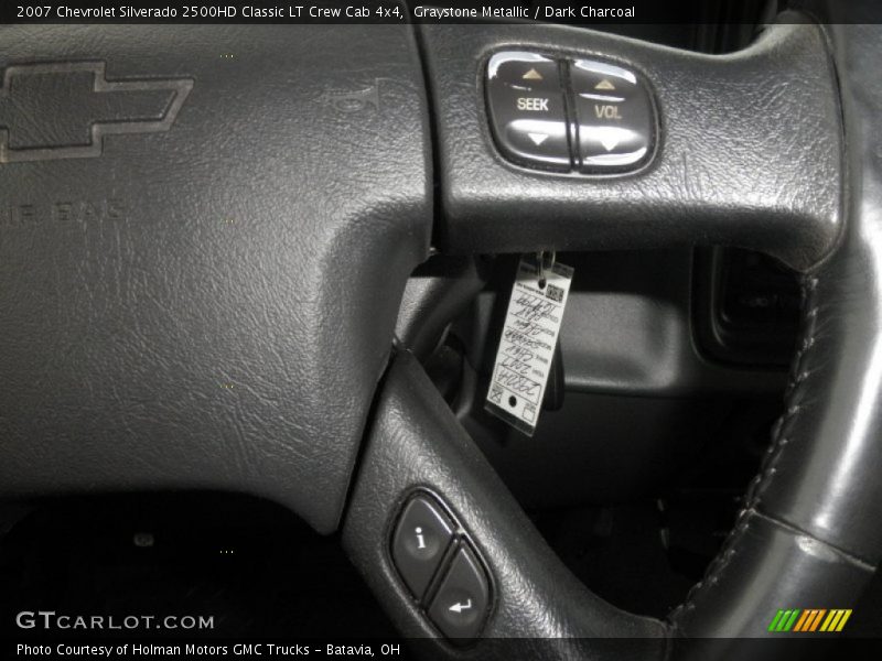 Graystone Metallic / Dark Charcoal 2007 Chevrolet Silverado 2500HD Classic LT Crew Cab 4x4