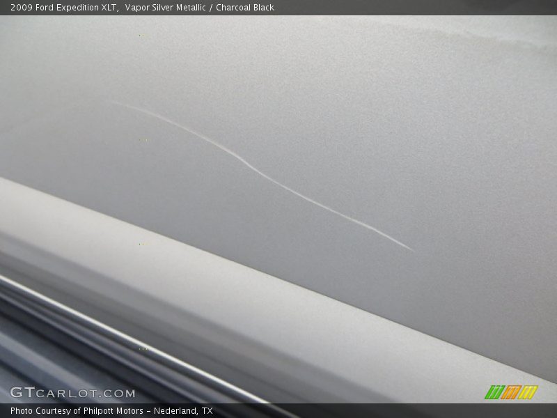 Vapor Silver Metallic / Charcoal Black 2009 Ford Expedition XLT