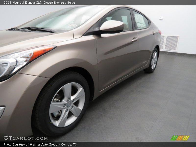 Desert Bronze / Beige 2013 Hyundai Elantra GLS