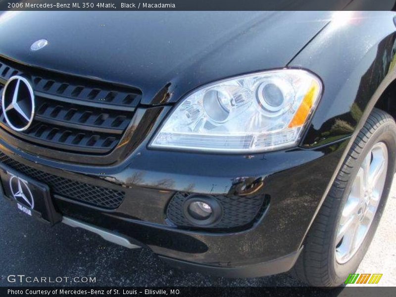 Black / Macadamia 2006 Mercedes-Benz ML 350 4Matic