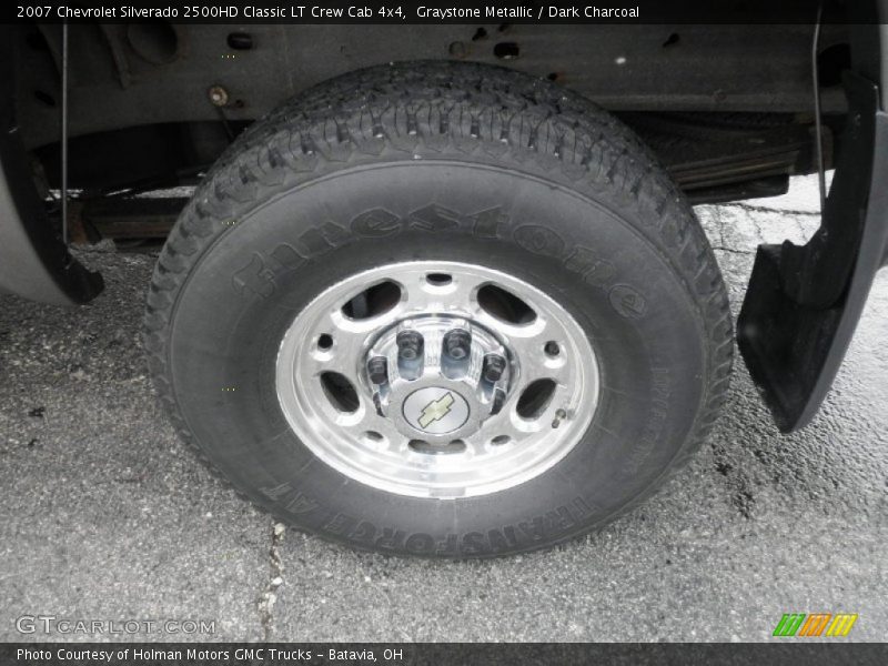 Graystone Metallic / Dark Charcoal 2007 Chevrolet Silverado 2500HD Classic LT Crew Cab 4x4