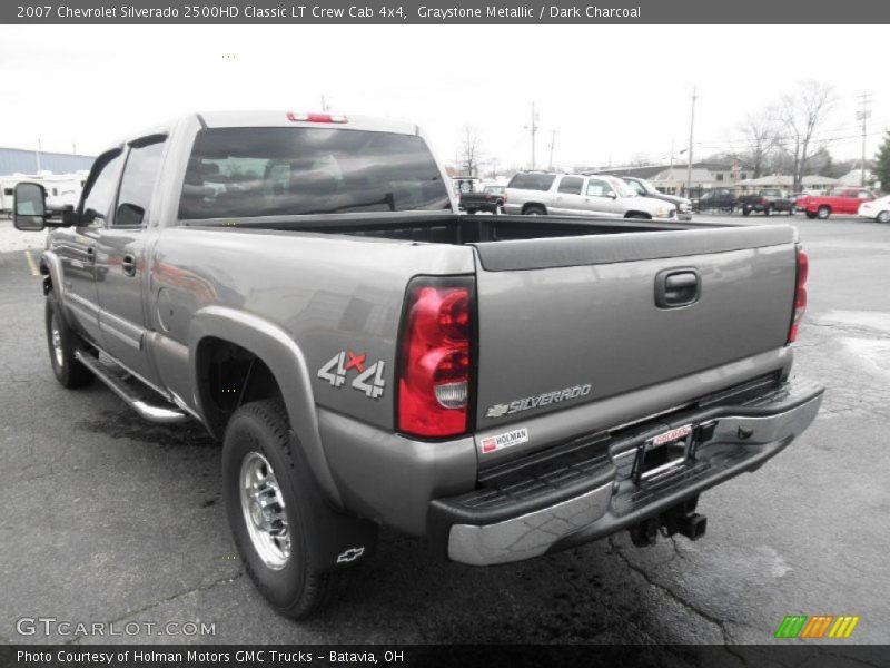 Graystone Metallic / Dark Charcoal 2007 Chevrolet Silverado 2500HD Classic LT Crew Cab 4x4