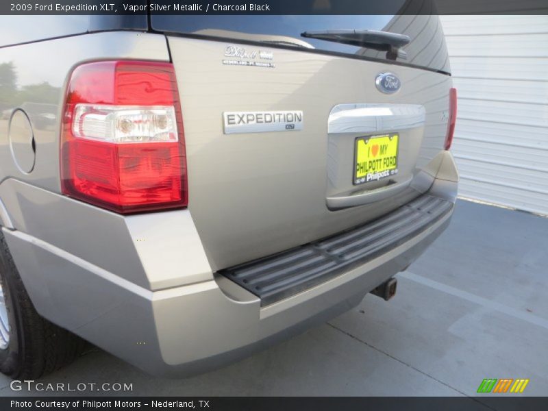 Vapor Silver Metallic / Charcoal Black 2009 Ford Expedition XLT