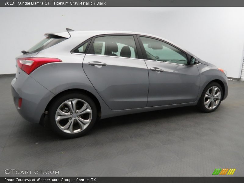 Titanium Gray Metallic / Black 2013 Hyundai Elantra GT