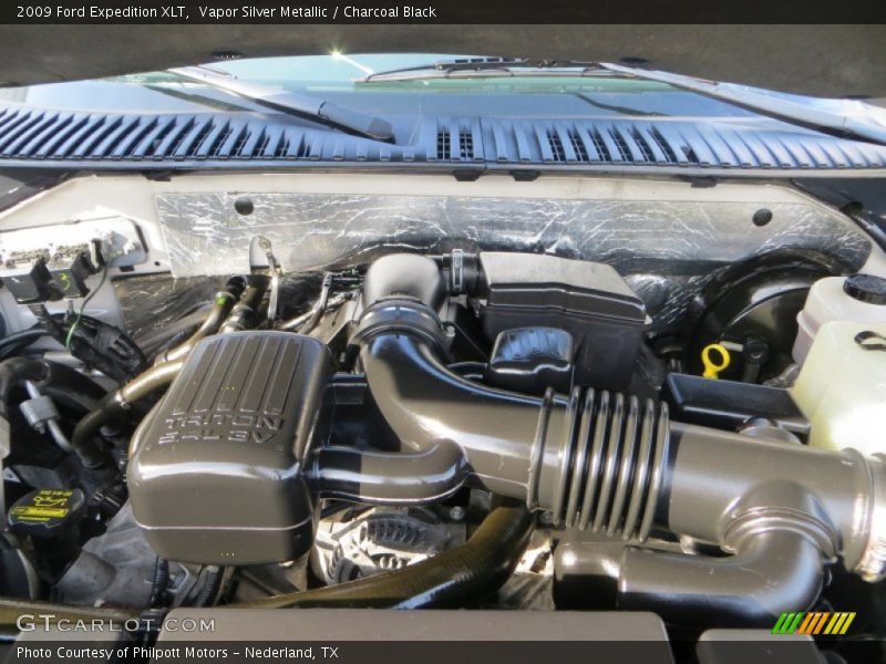Vapor Silver Metallic / Charcoal Black 2009 Ford Expedition XLT