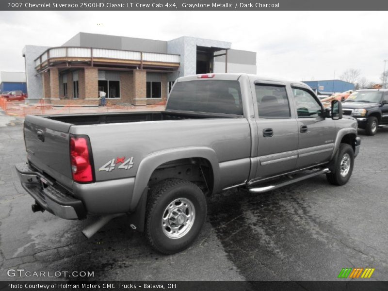 Graystone Metallic / Dark Charcoal 2007 Chevrolet Silverado 2500HD Classic LT Crew Cab 4x4