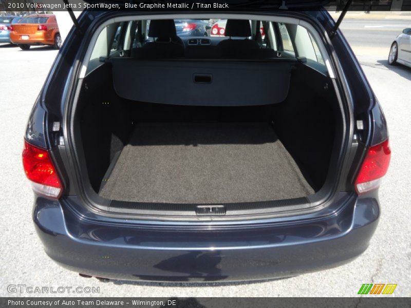 Blue Graphite Metallic / Titan Black 2010 Volkswagen Jetta S SportWagen