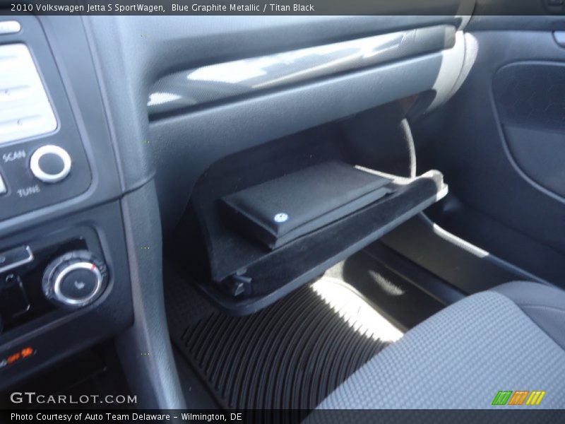 Blue Graphite Metallic / Titan Black 2010 Volkswagen Jetta S SportWagen