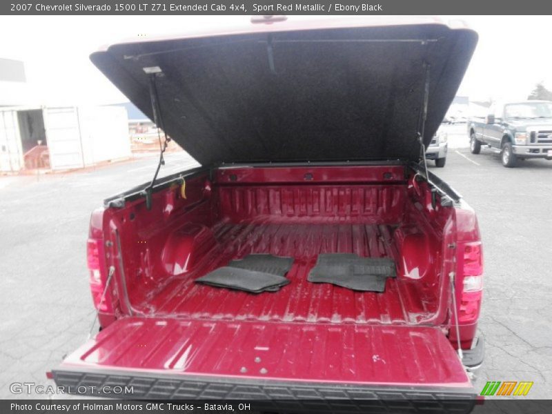 Sport Red Metallic / Ebony Black 2007 Chevrolet Silverado 1500 LT Z71 Extended Cab 4x4