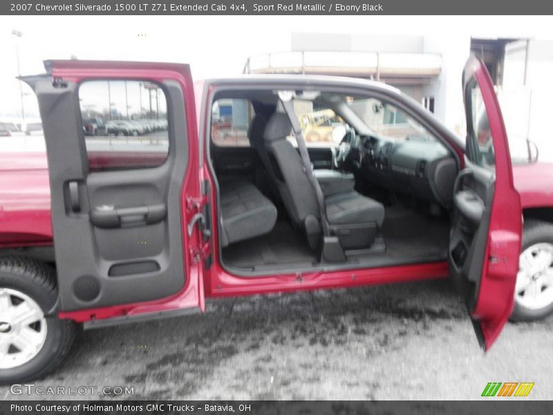 Sport Red Metallic / Ebony Black 2007 Chevrolet Silverado 1500 LT Z71 Extended Cab 4x4