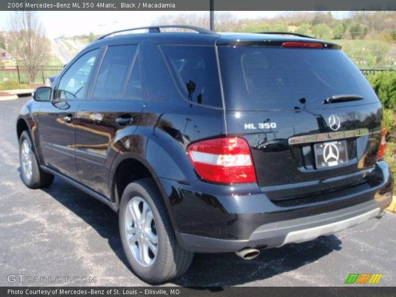 Black / Macadamia 2006 Mercedes-Benz ML 350 4Matic