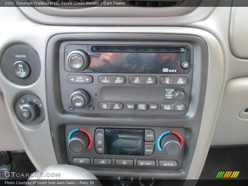 Forest Green Metallic / Dark Pewter 2002 Chevrolet TrailBlazer LS