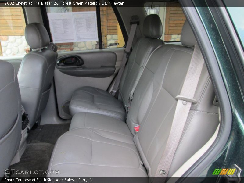 Forest Green Metallic / Dark Pewter 2002 Chevrolet TrailBlazer LS
