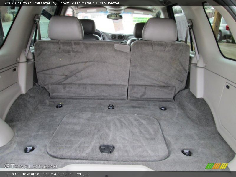 Forest Green Metallic / Dark Pewter 2002 Chevrolet TrailBlazer LS