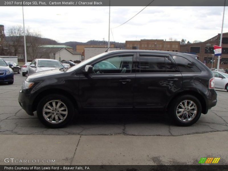 Carbon Metallic / Charcoal Black 2007 Ford Edge SEL Plus
